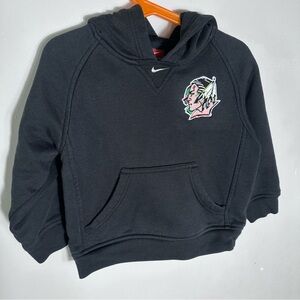 Vintage Nike Team Black Kids Hockey Hoodie -Uni of North Dakota fighting Sioux